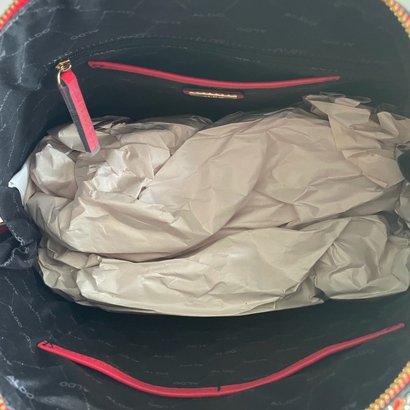 COPY - ALDO Purse - Red Faux Leather Crossbody - Picture 5 of 5